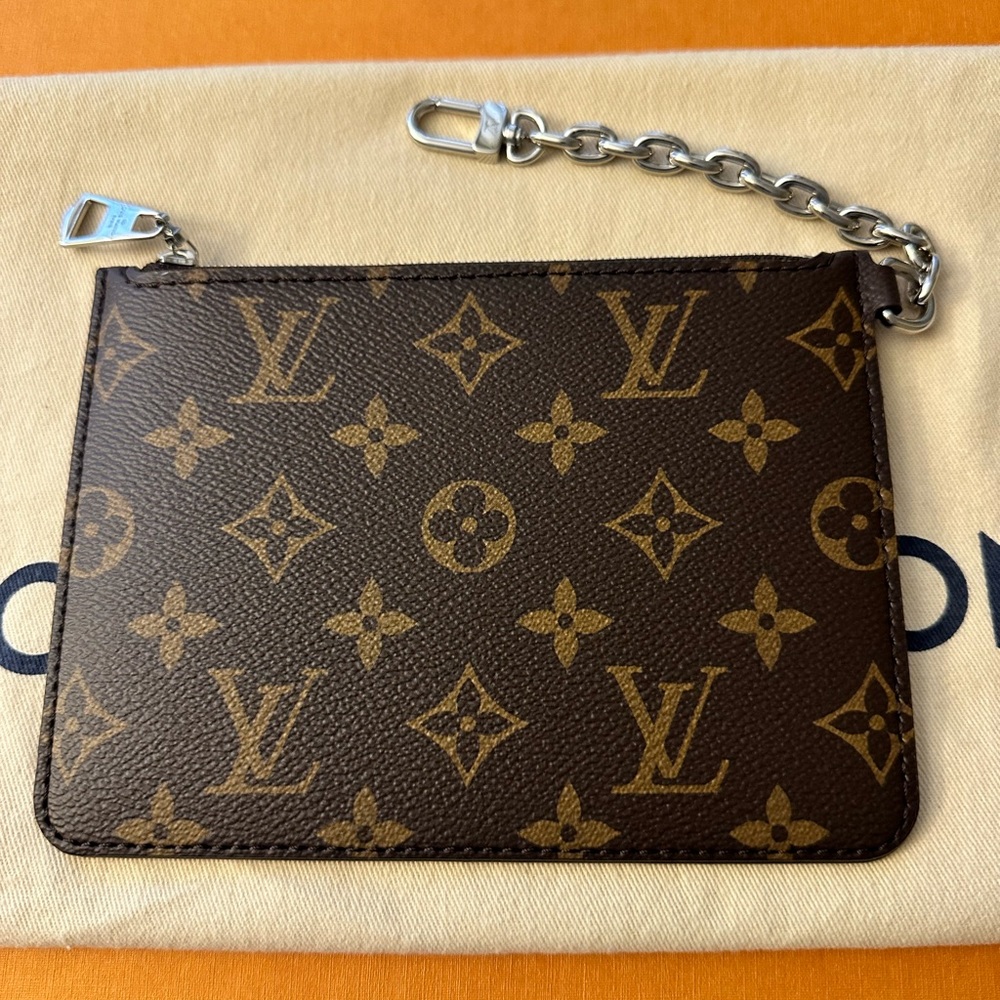 💯 Authentic Louis Vuitton Detachable Zipped Pouch; from Epi Marelle Tote MM